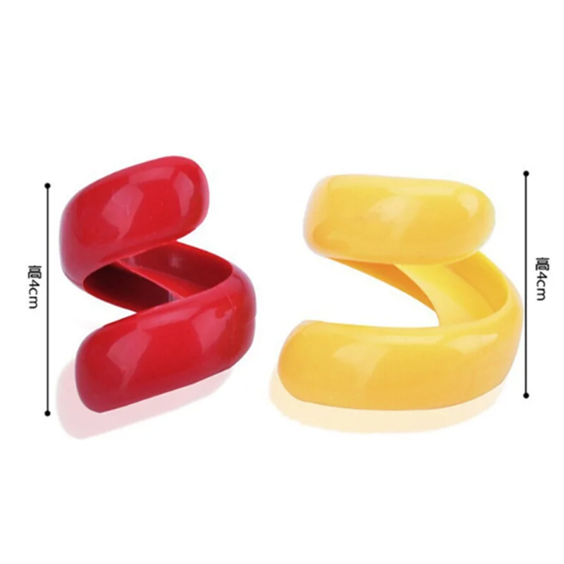 2 шт./компл. пластиковый ручной колбасный нож спиральные резаки для барбекю хот