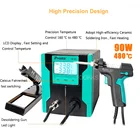 Новинка 2019 г., электронный распаяльный насос с ЖК-дисплеем