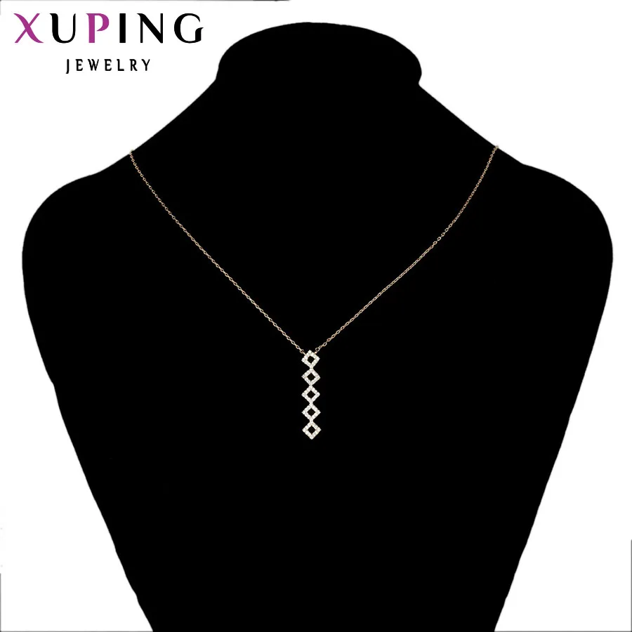 Xuping модное ожерелье Новое поступление геометрическое Стильное ожерелье с подвеской женское ювелирное изделие позолоченное ювелирное изделие S46.2-43404