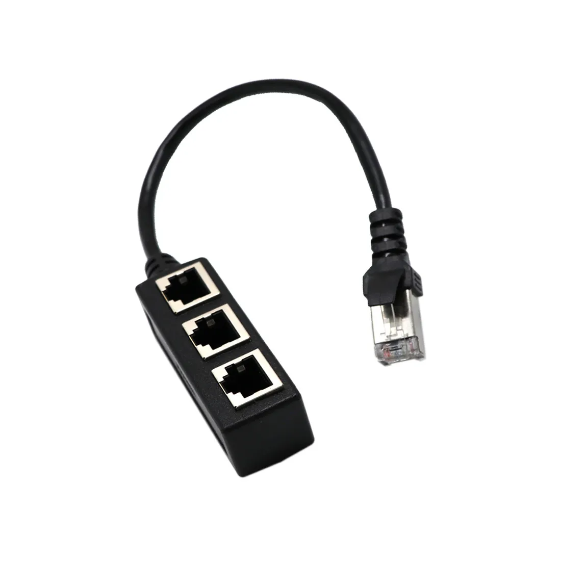 Высокое качество Новый сплиттер от 1 до 3 гнезда LAN Ethernet сеть RJ45 разъем удлинитель