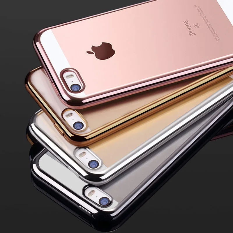 150 шт. прозрачный TPU силиконовый чехол для телефона iPhone 5 5S SE на высоком каблуке