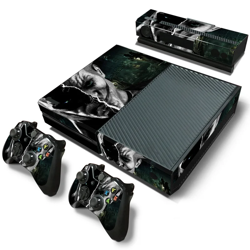Виниловая наклейка для консоли Microsoft Xbox One с 2 контроллерами геймпада Xboxone
