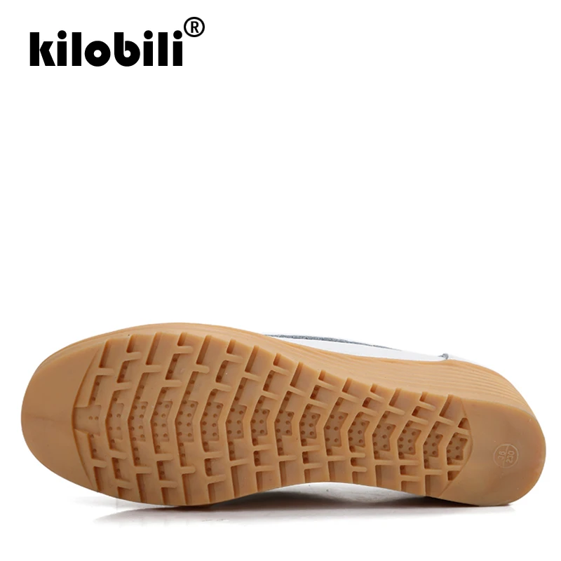 Kilobili/2019 г. весенние женские балетки из натуральной кожи на плоской подошве