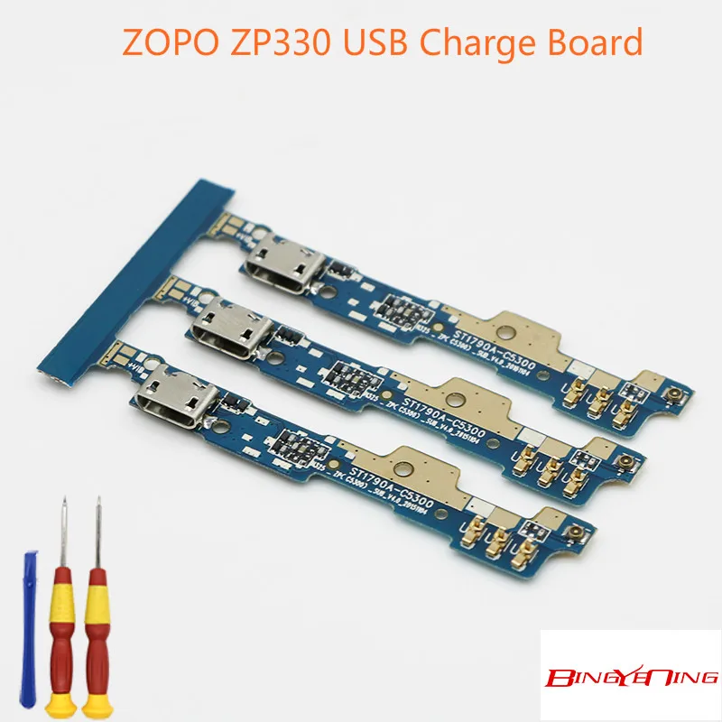 BingYeNing новый оригинальный usb разъем плата для зарядки ZOPO ZP330 Flex зарядка кабелей