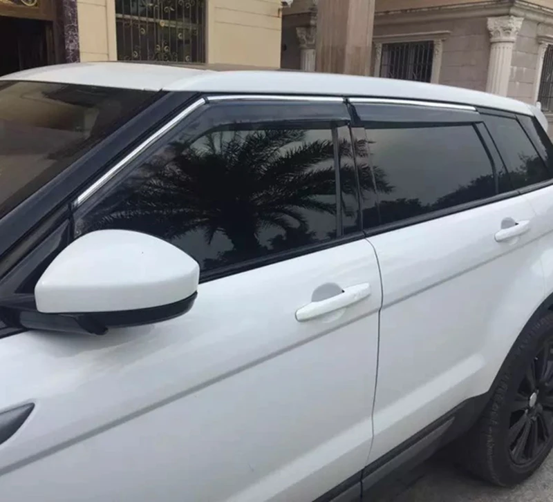 Автомобильный Стайлинг для Range Rover Evoque 2011-2016 ABS Пластиковые оконные козырьки