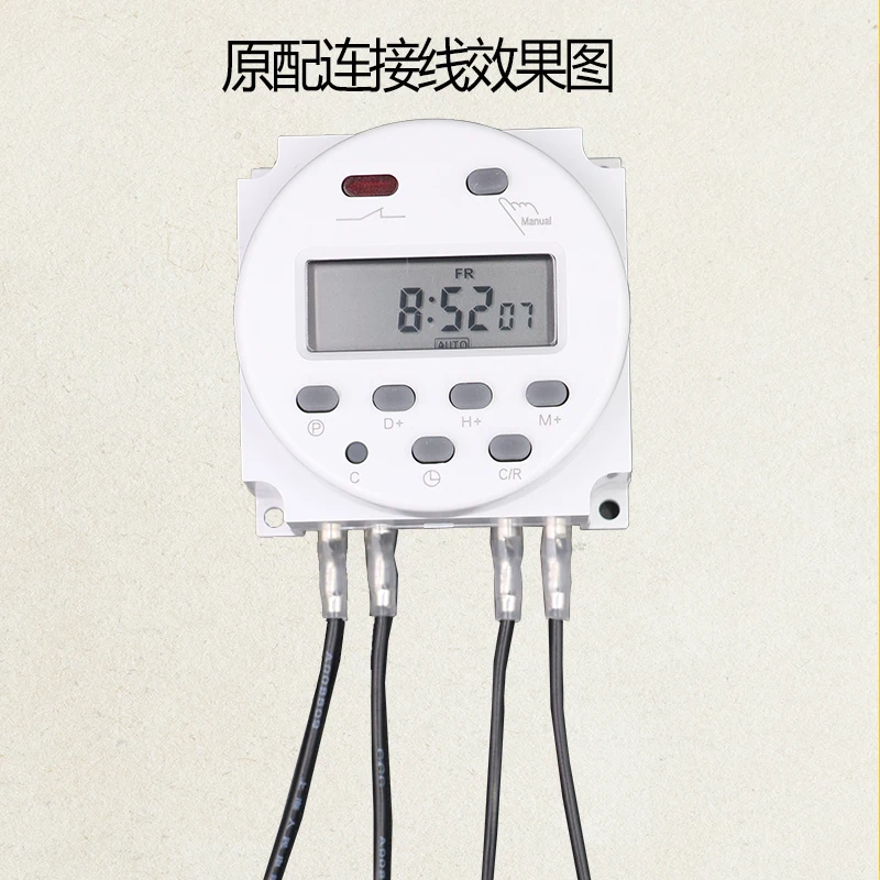 Microcomputer time control switch CN101A small timer light box timing power off automatic 220/12V | Обустройство дома