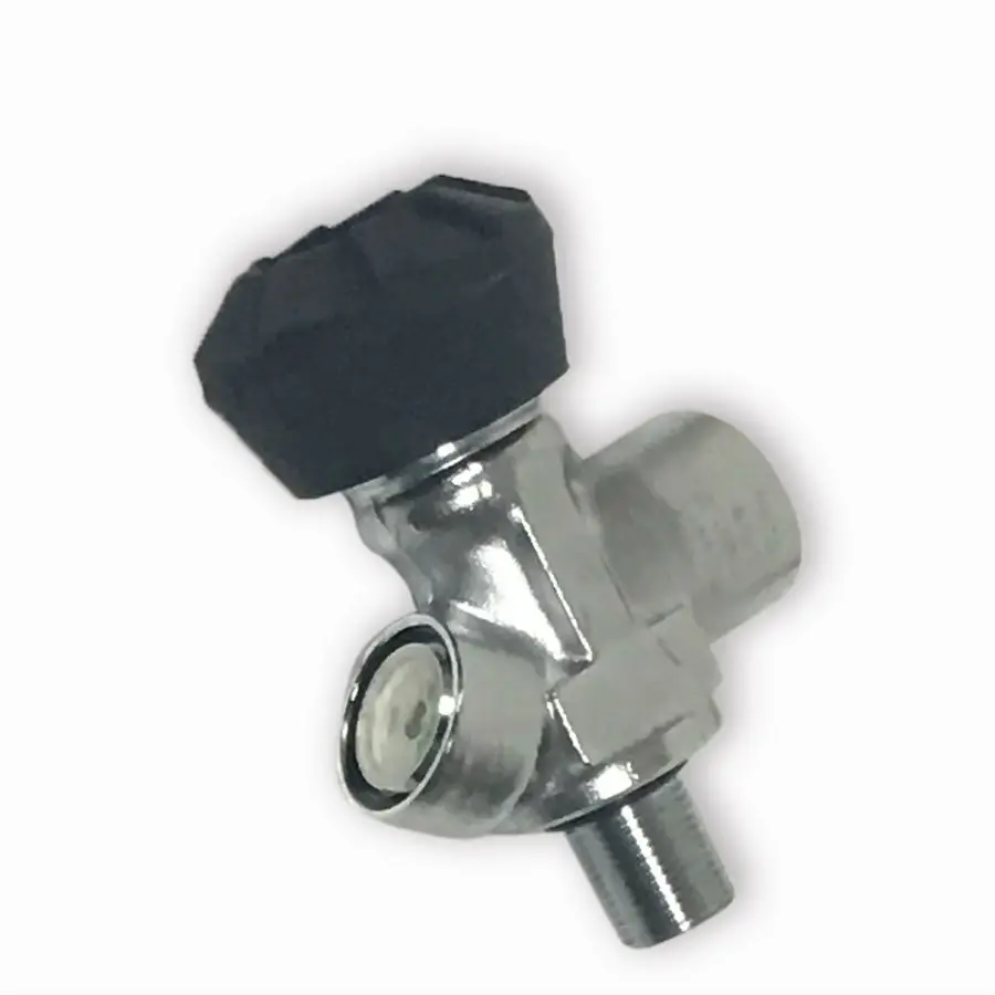 Valve AC30111 мини акваланга Pcp клапан 1,1 Пейнтбол Pcp воздушный бак 4500psi воздушная винтовка углеродное волокно цилиндр для дайвинга Pcp Кондор клапан - Цвет: Valve