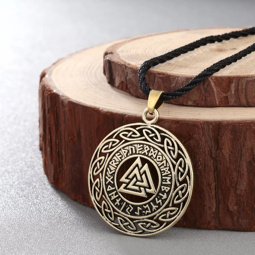 CHENGXUN кельтские Бесконечные Узлы руны рунические Norse Valknut Викинги Wikinger Шарм Подвеска ювелирные изделия