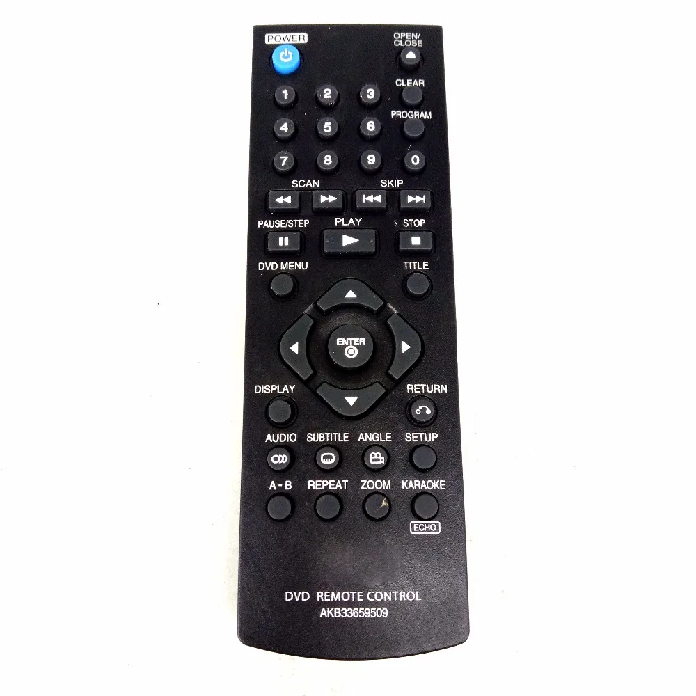 Б/у 90% новый оригинальный для LG AKB33659509 DVD плеер с дистанционным управлением|remote