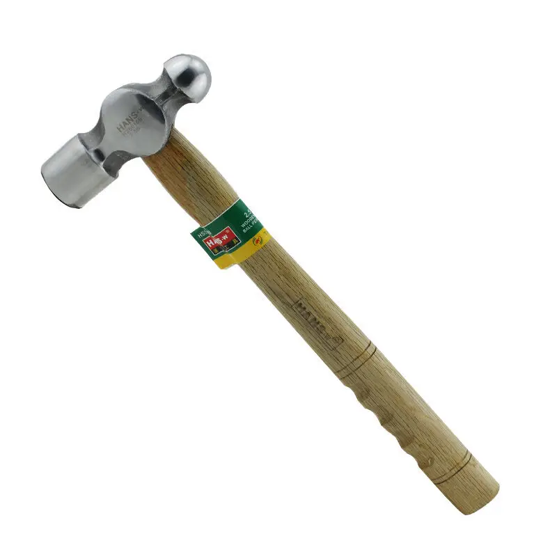 2.5lbs Wooden handle Ball peen hammer Nails hammer Install hammer hand tools W087