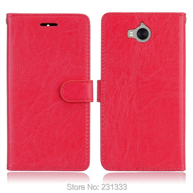 Чехол-Кошелек C-ku Crazy Horse кожаный чехол для Huawei Y5 2017 Y6 Y3 Honor 9 6A 6C Enjoy 6S 7 Nova 2 Plus футляр