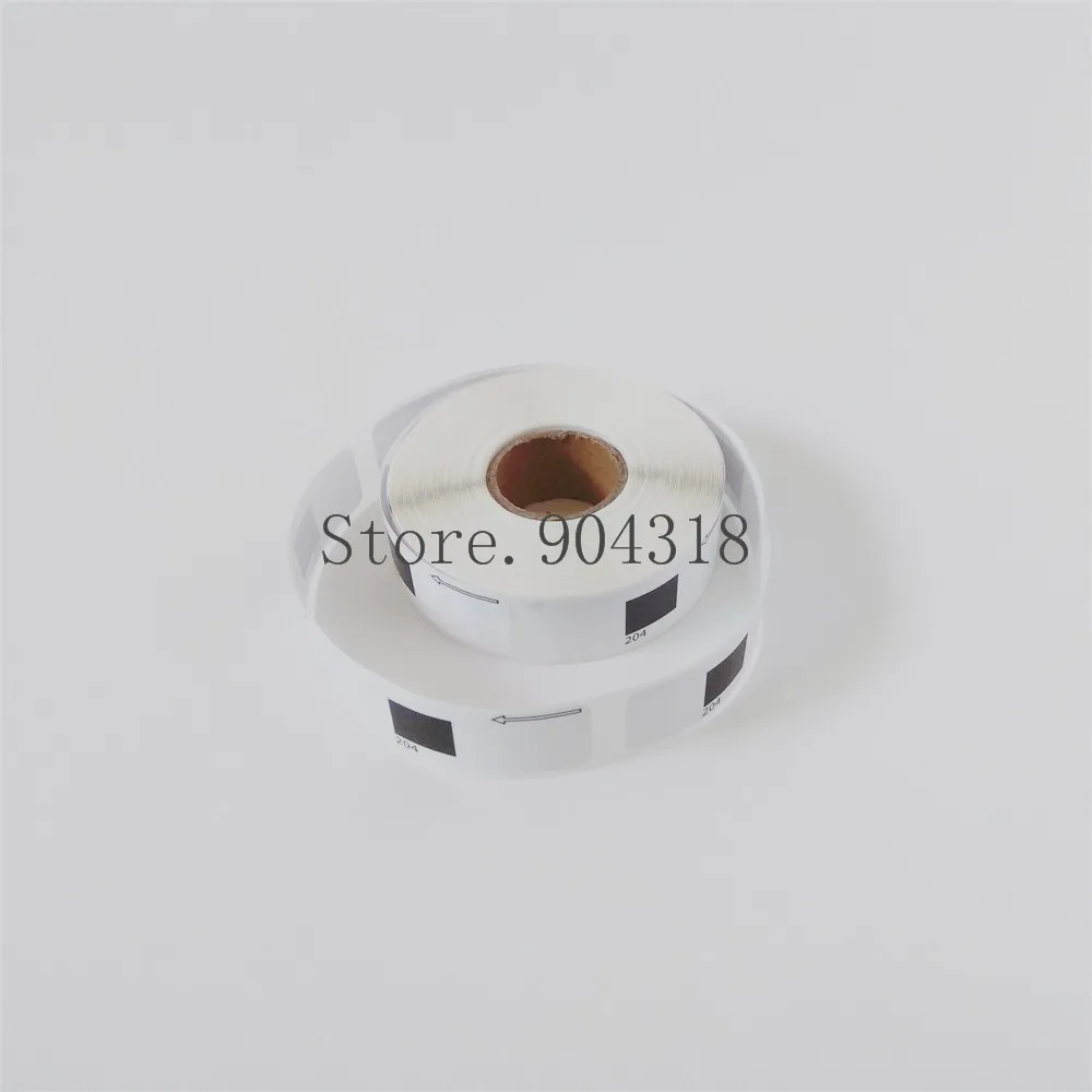 50 x рулонов Brother DK 11204 DK-11204 DK11204 1204 совместимые этикетки 17 мм 54 2/3 &quotx 2-1/8&quot QL 570 580 700