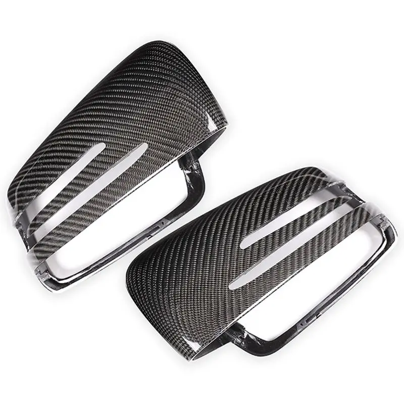 2X настоящая углеродная Крышка для Mercedes Benz A W176 B W246 C W204 E W212 Cla W117 Gla X156 Glk X204 Cls Class W218 |