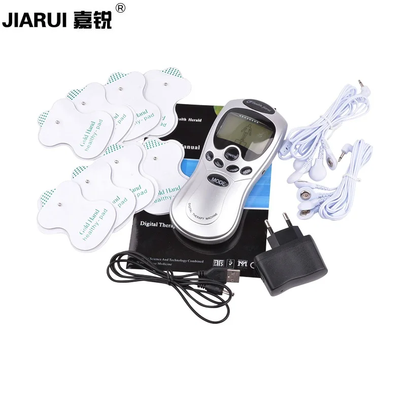 JAIRUI цифровой меридиан терапия массажер машина для всего тела здоровый уход