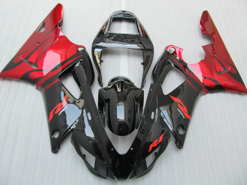 Комплект обтекателей из АБС пластика для Yamaha YZF R1 98 99 комплект кузова красного и