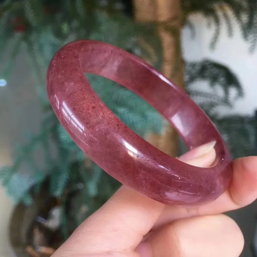 Genuine Natural Ice Strawberry Quartz Russia Crystal Woman Bangle Bracelet 53mm 54mm 55mm 56mm 57mm 58mm 59mm 60mm AAAAA
Genuine Natural Ice Strawberry Quartz Russia Crystal Woman Bangle Bracelet 53mm 54mm 55mm 56mm 57mm 58mm 59mm 60mm AAAAA