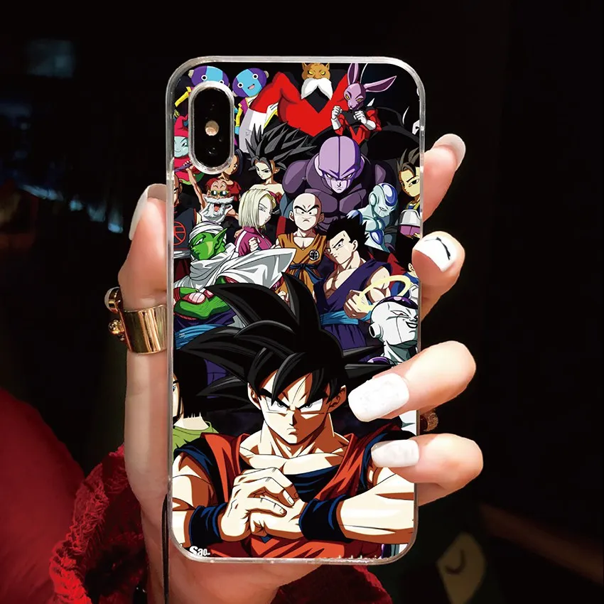 Чехол для Motorola Moto G7 G6 G5 G4 plus Z3 Z4 E5 G6 play p30 note One power Мягкий силиконовый чехол для телефона с принтом Dragon Ball из ТПУ - Цвет: 11