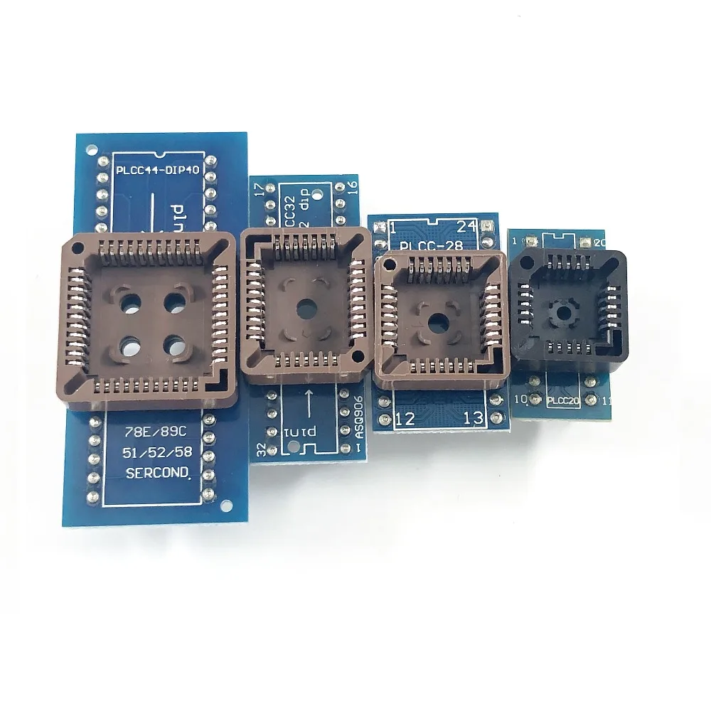 Программируемая розетка PLCC20 PCC28 PLCC32 PLCC44 адаптер BIOS рабочий для RT809H RT809F