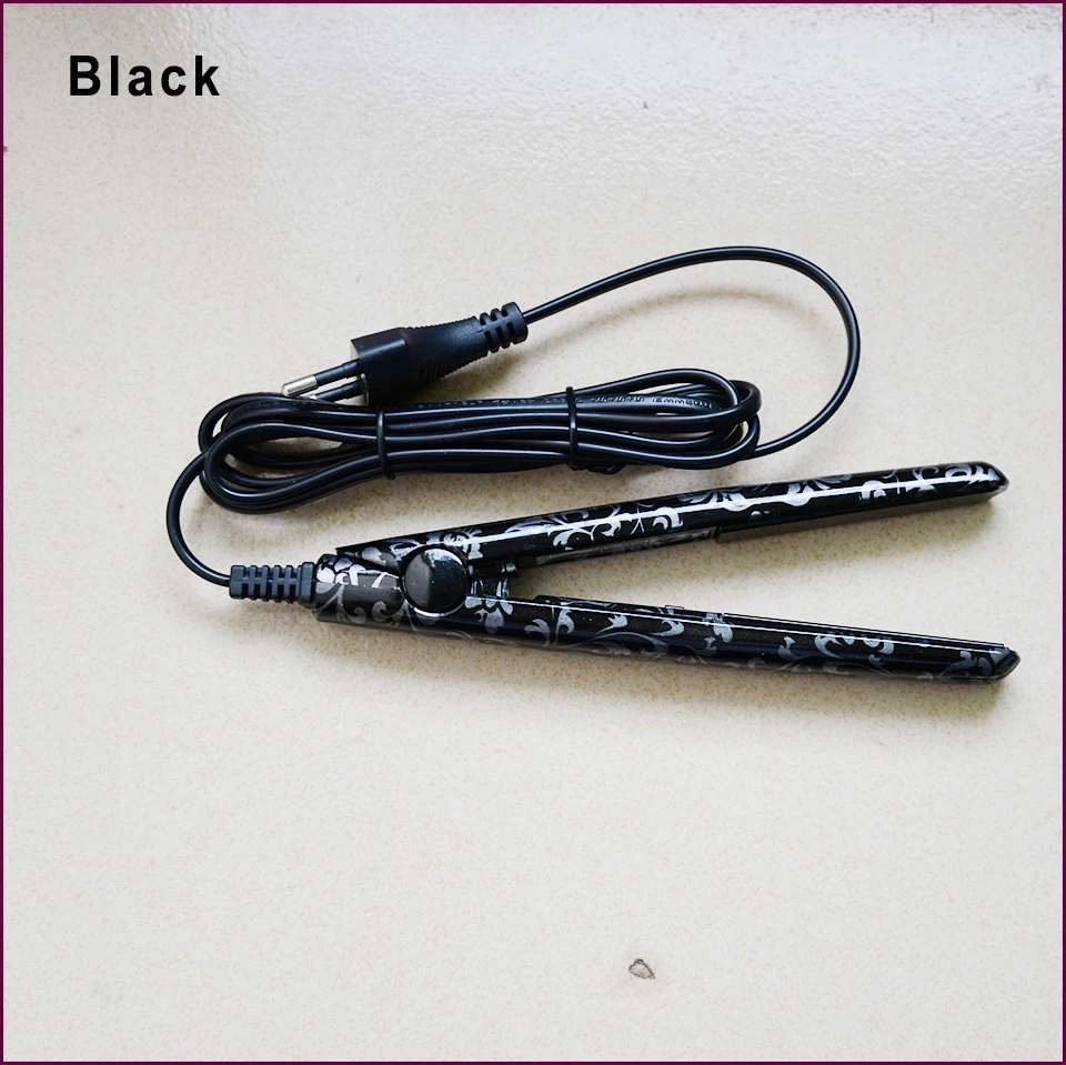 Professional Hair styling tools high quality Mini hair straightener for dry Ceramic Electronic straightening irons free shipping |