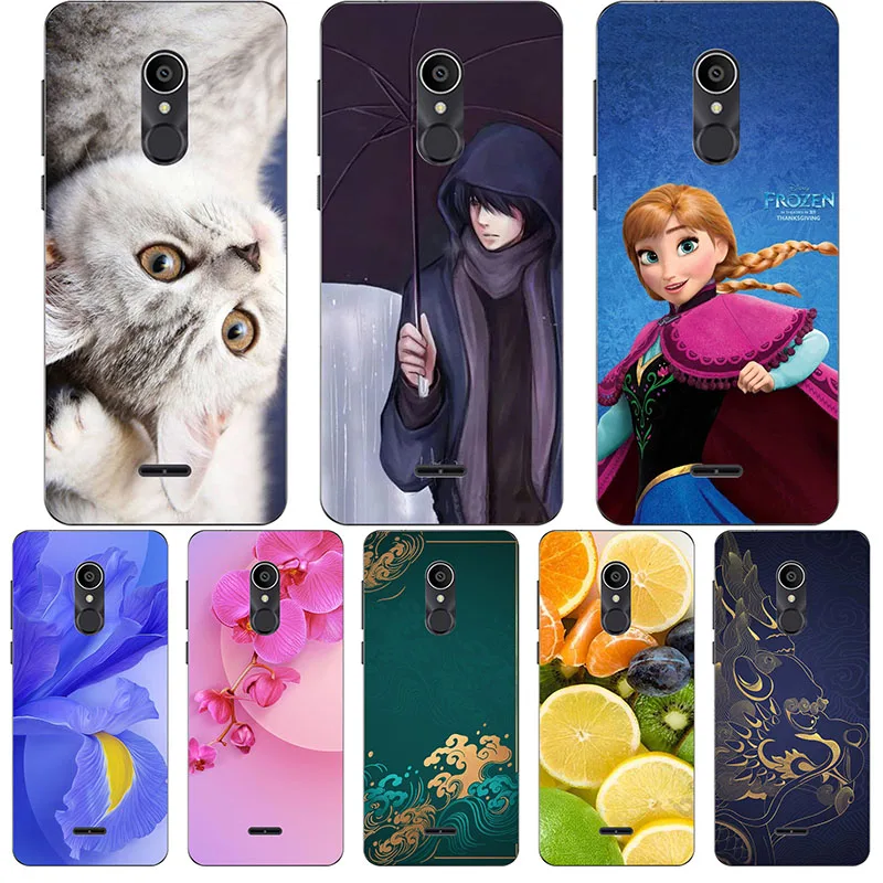 Милый Модный цветочный чехол для Alcatel 3C/3C Dual 5026D чехлы с рисунком мягкий TPU