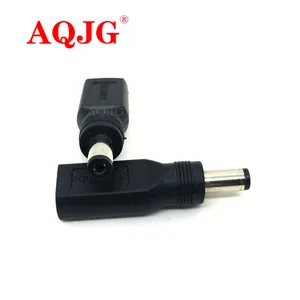 Переходник с разъемом USB 3,1 Type C на USB-C мм x 5,5 мм2,1*5,5 папа