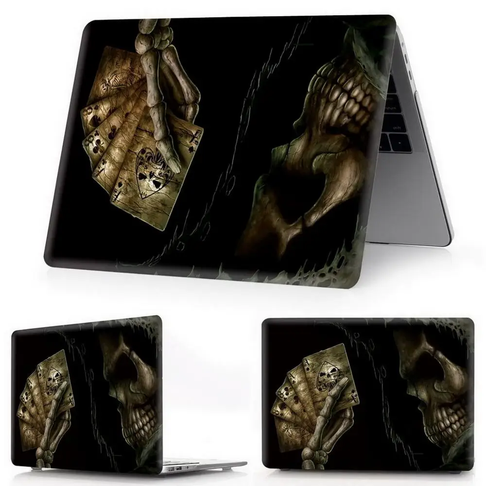 pukesishen Цветная печать Хэллоуин чехол для ноутбука Macbook Air 11 13 Pro retina 12 13 15 дюймов цвета Touch BarNew Pro 13 15 New Air 13 - Цвет: pukesishen