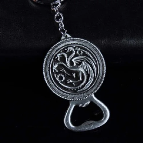 Игра престолов брелок открывалка для бутылок брелок Старк Таргариен Tyrell Martell Arryn Greyjoy Tully Baratheon Lannister