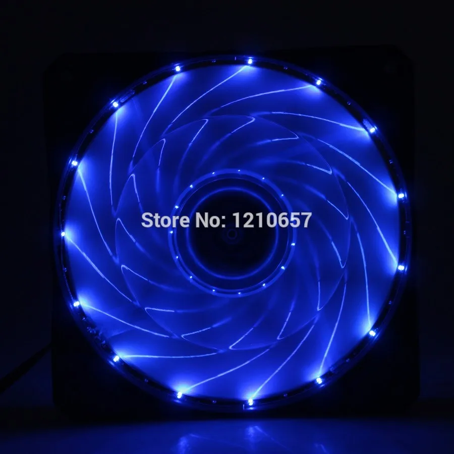 1 шт. компьютерный корпус 12025s 12 см 120 мм 120x25 DC В синий светодиод 4Pin охлаждающий