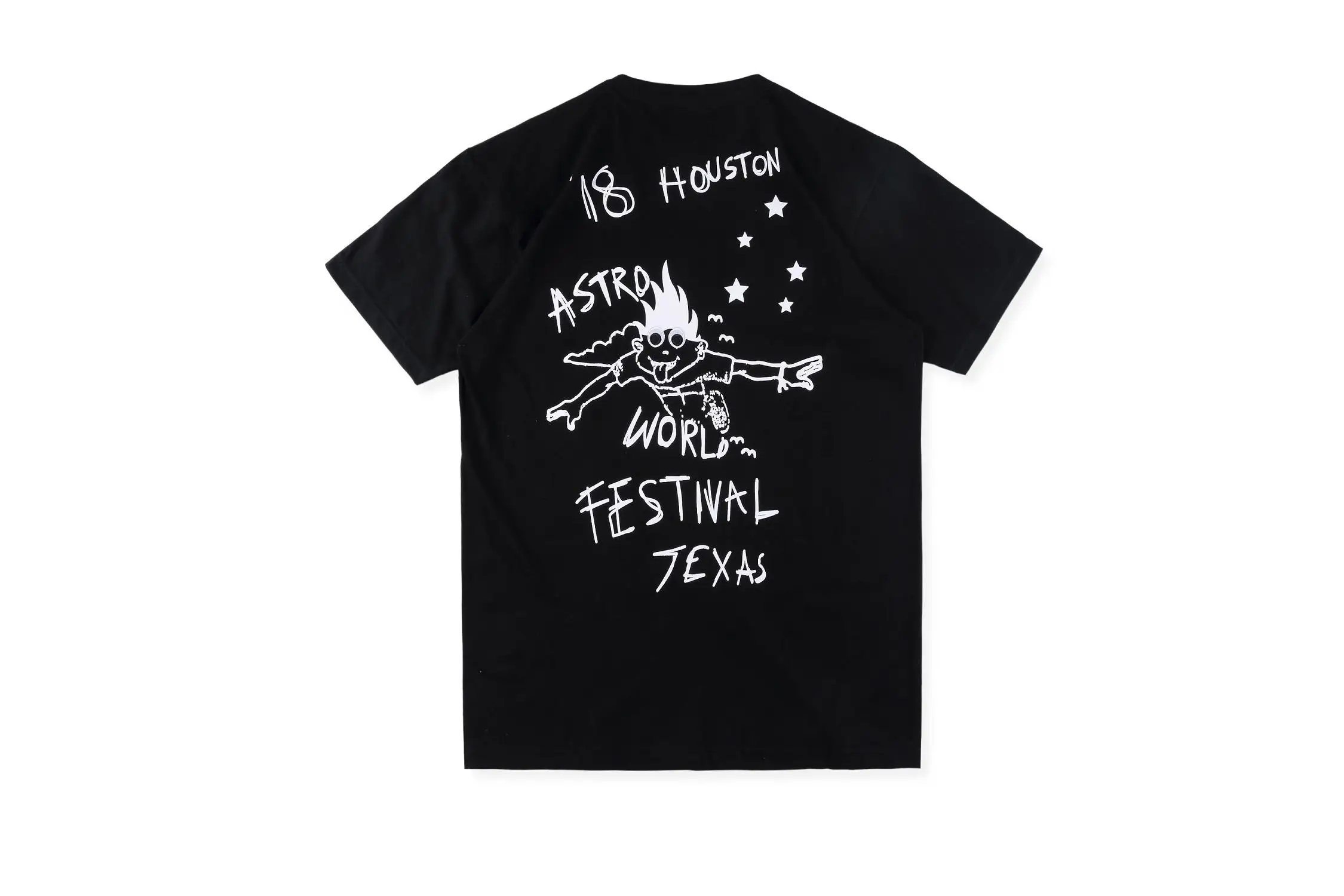 19ss ASTROWORLD футболка для мужчин и женщин Трэвиса Скотта взгляд мамы я могу лететь фестиваль футболка уличная Трэвиса Скотта астромира футболка - Цвет: black