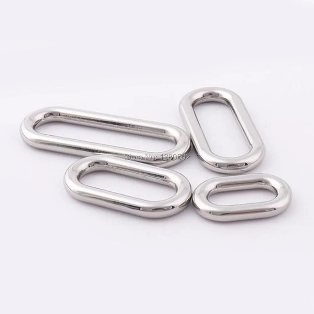8 шт./лот серебряного цвета металлический сплав высшего качества овальные кольца