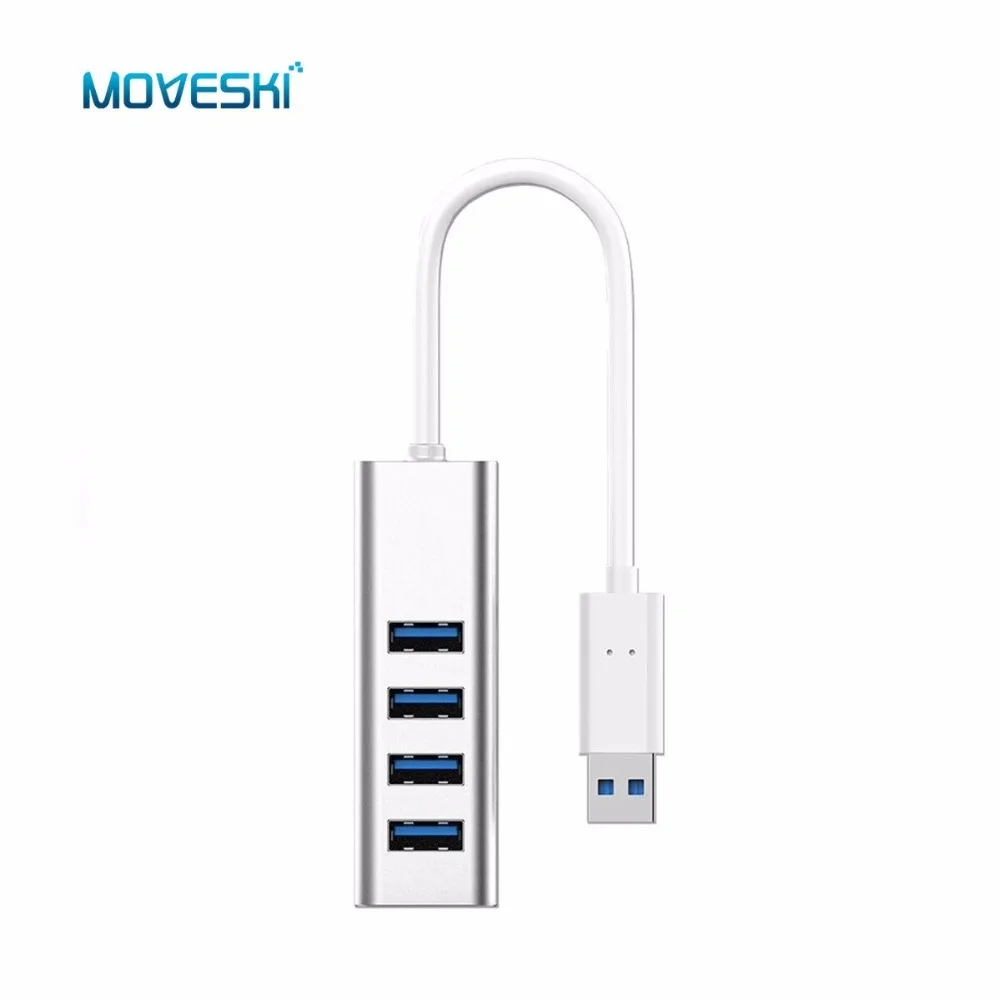 Moveski IHUB 02P USB 4 портовый 3 0 концентратор Для iMac MacBook Pro Air Mac Mini и многое другое|for macbook