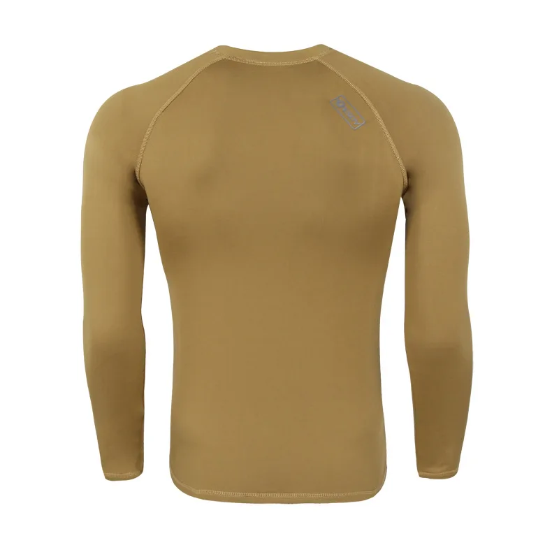 Зимнее облегающее компрессионное тактическое нижнее белье с длинным рукавом 2016