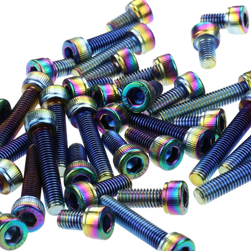 Декоративные болты для мотоцикла M5 5 мм из нержавеющей стали разные цвета Honda Yamaha