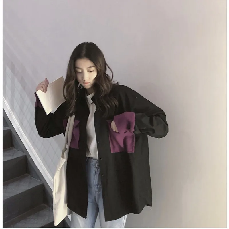 Куртка женская с длинным рукавом модная повседневная Свободная куртка