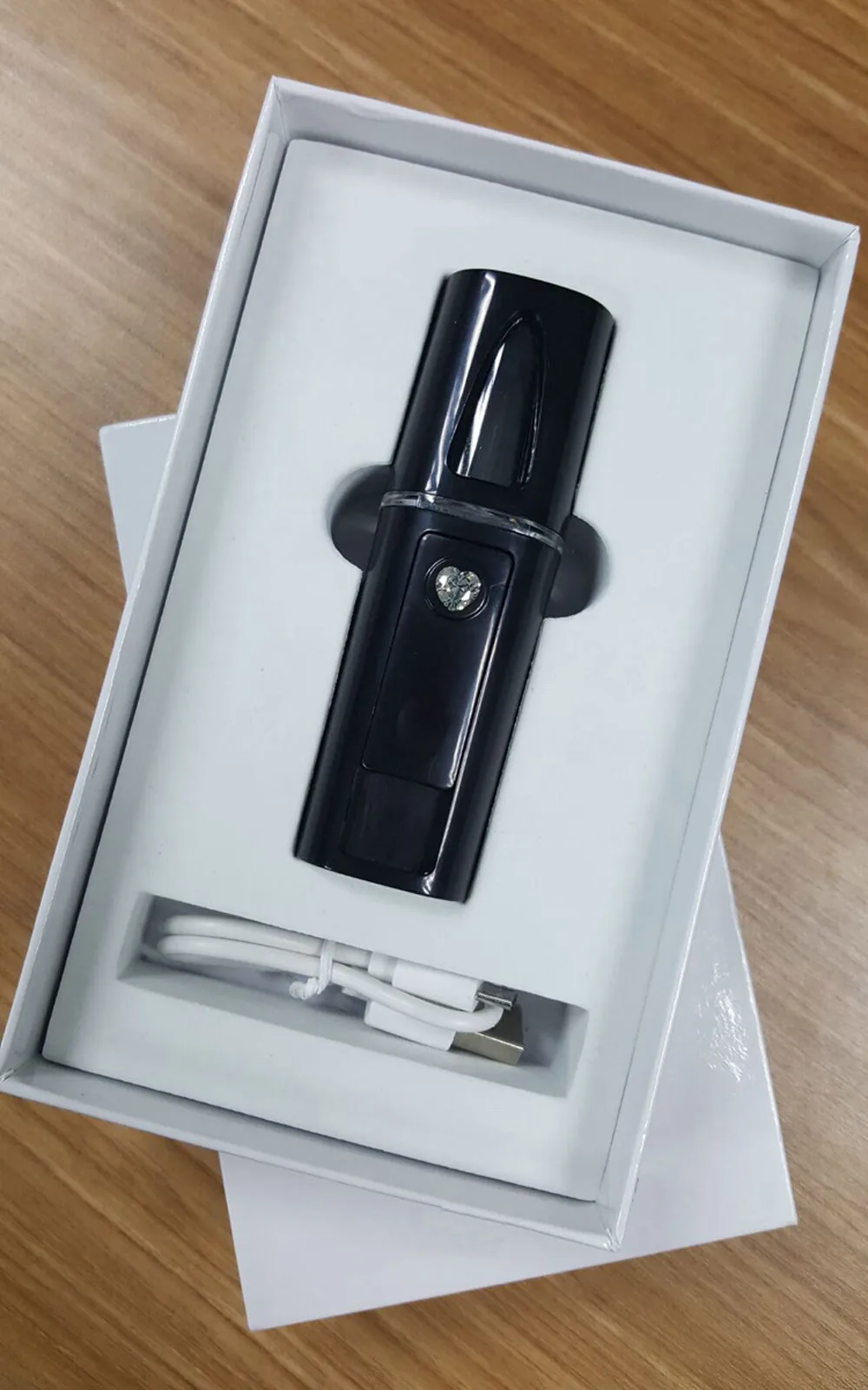 Portable Face Nano Mist Spray Facial Handy Atomization Mister USB microdermabrasion machine derma stamp D300622