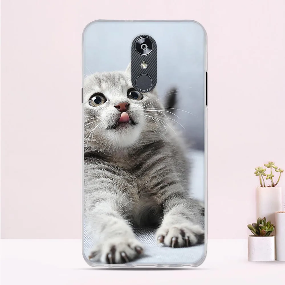 Чехол для LG Stylo 4 мягкий чехол из ТПУ с принтами Q Stylus защитный телефона чехлы |