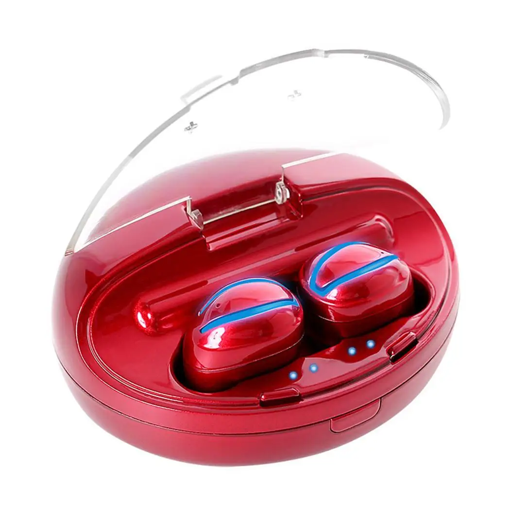 Binaural Bluetooth Wireless 5.0 Headset Stereo Pick up Earphones Kit and Automatic 3~5mw 20~20KHz Boot Pairing | Электроника