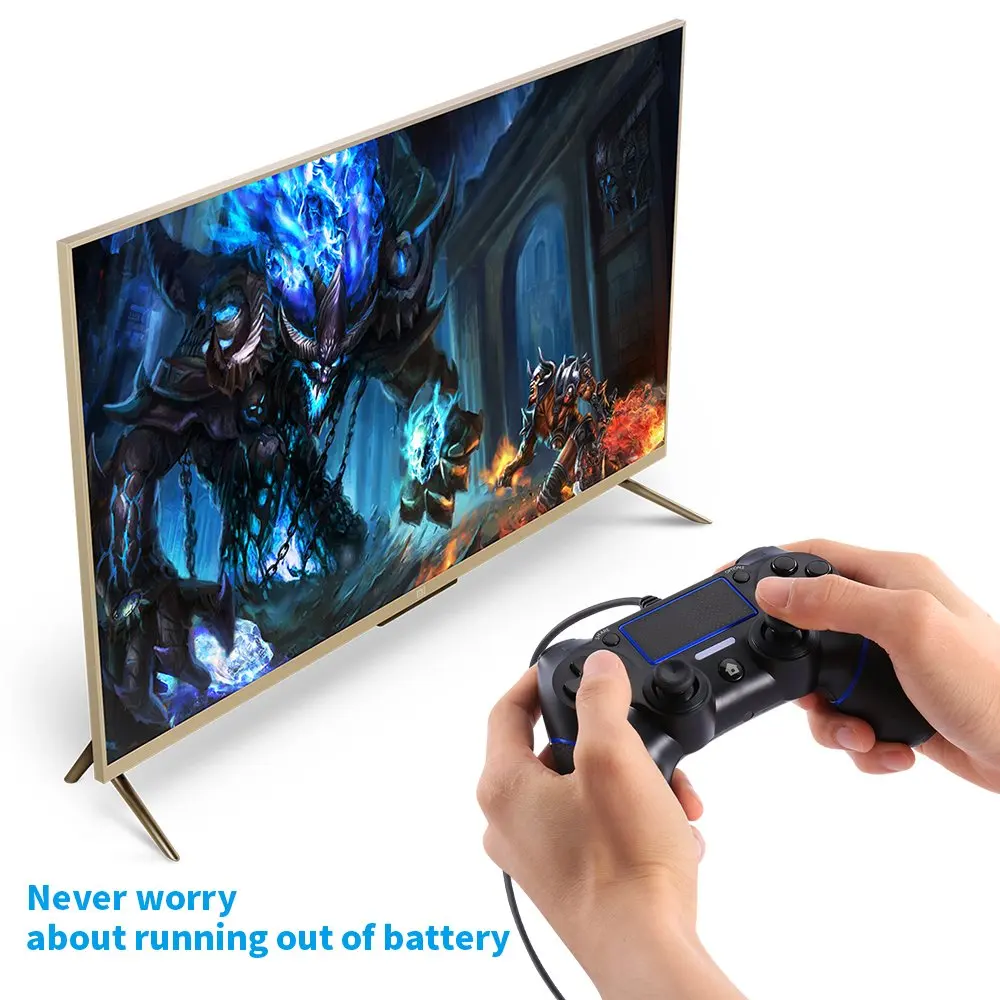 Контроллер PS4 проводной USB контроллер геймпада джойстик для Sony Playstation 4 Dualshock