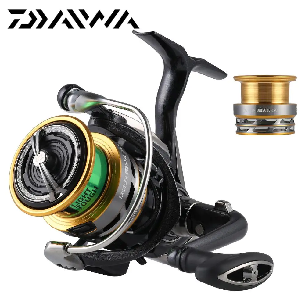 Рыболовная катушка DAIWA EXCELER LT 3000C OT 4000C 4000CXH складная ручка с металлической