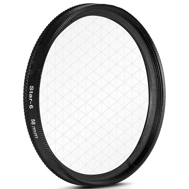 Звездный фильтр Lightdow 4 6 8 Piont Filtro фильтры для камеры 49 52 55 58 62 67 72 77 82 мм Canon Nikon Sony Pentax