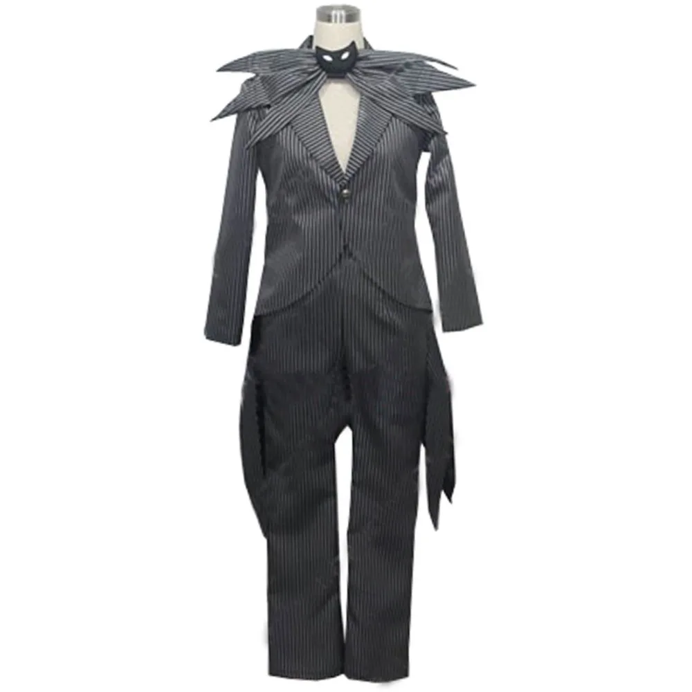 

2017 The Nightmare Before Christmas Cosplay Costume Jack Skellington Cosplay Clothing Custom Made