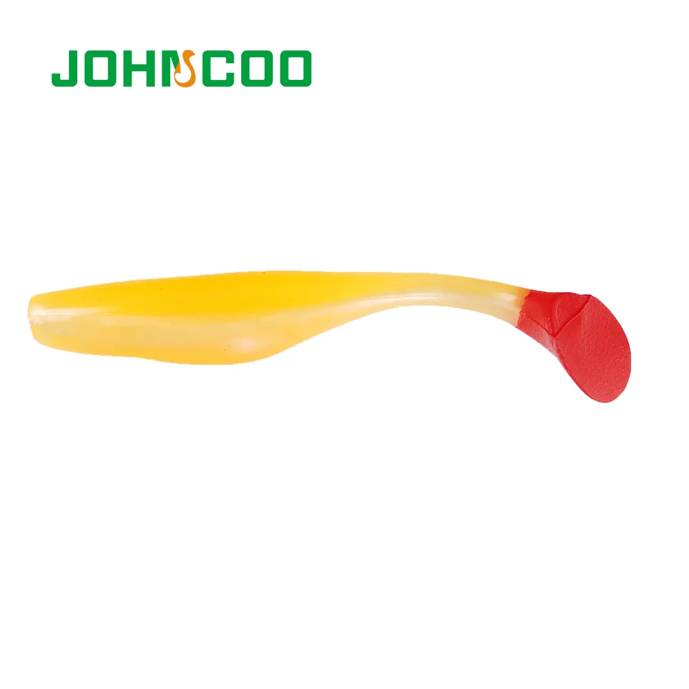 JOHNCOO приманка для рыбалки, Мягкая приманка, 6 шт., 9 см, 5,3 г, мягкий червь, силиконовая приманка, плавательная приманка, Воблер для окуня