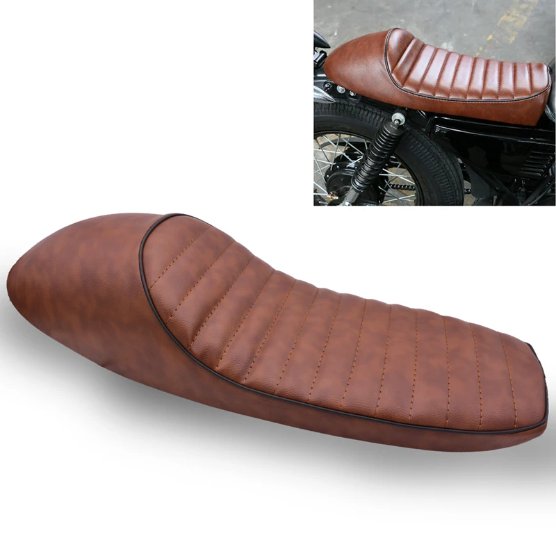 Мотоцикл Cafe Racer место горб 24 5 &quotВинтаж велосипедные сёдла для Honda CB ГБ GL CBR Suzuki GS