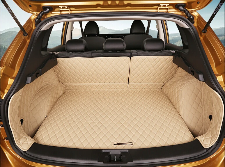 Лучшее качество! Специальные коврики для багажника автомобиля Nissan Qashqai j11 2019