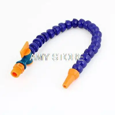 

33.5cm Length 1/4"BSPT Male Thread Water Cooling System Coolant Pipe Hose