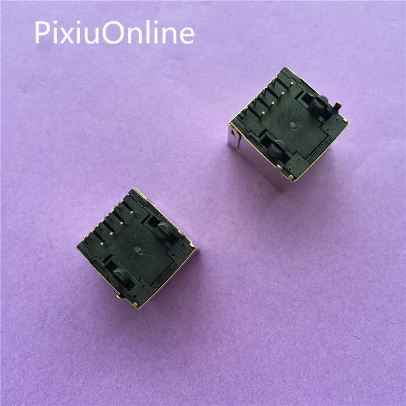 2 шт./лот YT2035B RJ45 5224 ленточная лампа Вертикальная розетка сетевой интерфейс 8P8C