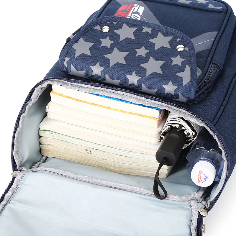 Детские милые сумки для книг с животными ортопедические водонепроницаемые