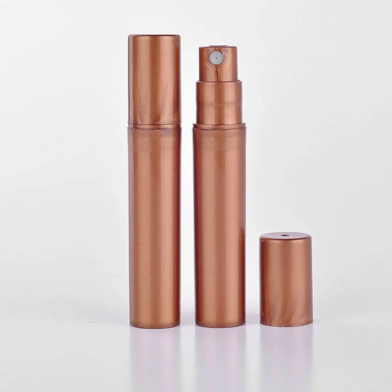 100 шт./лот 3 мл мини портативный жемчужный цветной пластиковый флакон для духов с