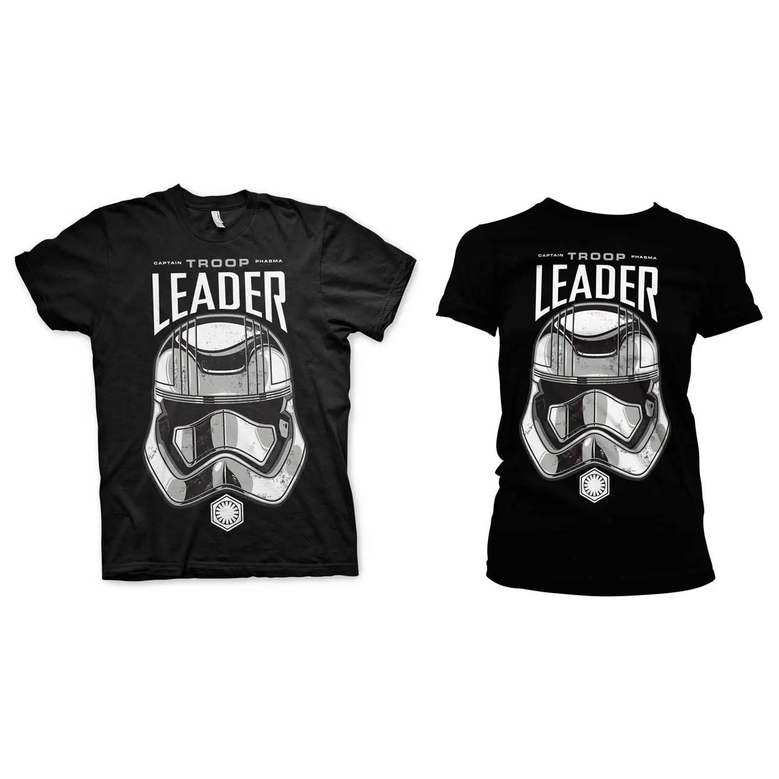 Унисекс или дамы FIT официальный Звездных Войн CAPTAIN PHASMA войск лидер футболка