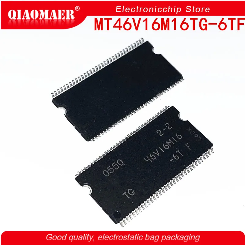 10 шт./лот MT46V16M16 MT46V16M16P 6T F MT46V16M16TG 6TF 46V16M16P 46V16M16 TSOP54|Интегральные схемы| |
